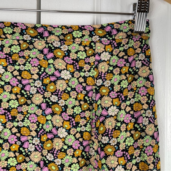 Philosophy Floral Midi Skirt Women’s S Ditzy Dainty Cottagecore Cabin Fairy Slit - Picture 3 of 14